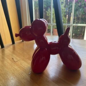 Red dog home dector ceramic